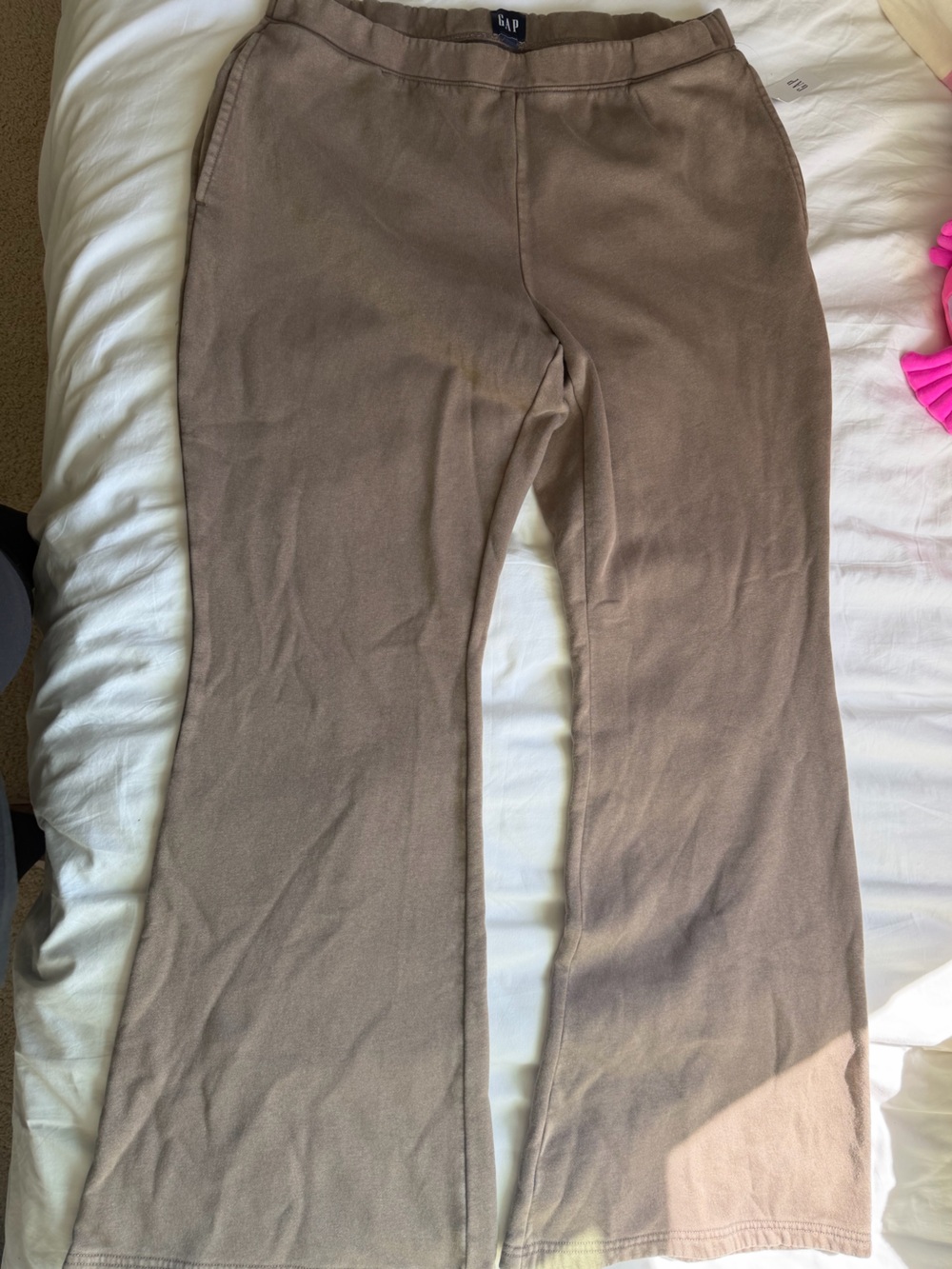 GAP Brown Boot Cut Knit Pants